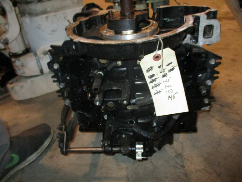 Evinrude Ficht 115hp outboard crankcase powerhead