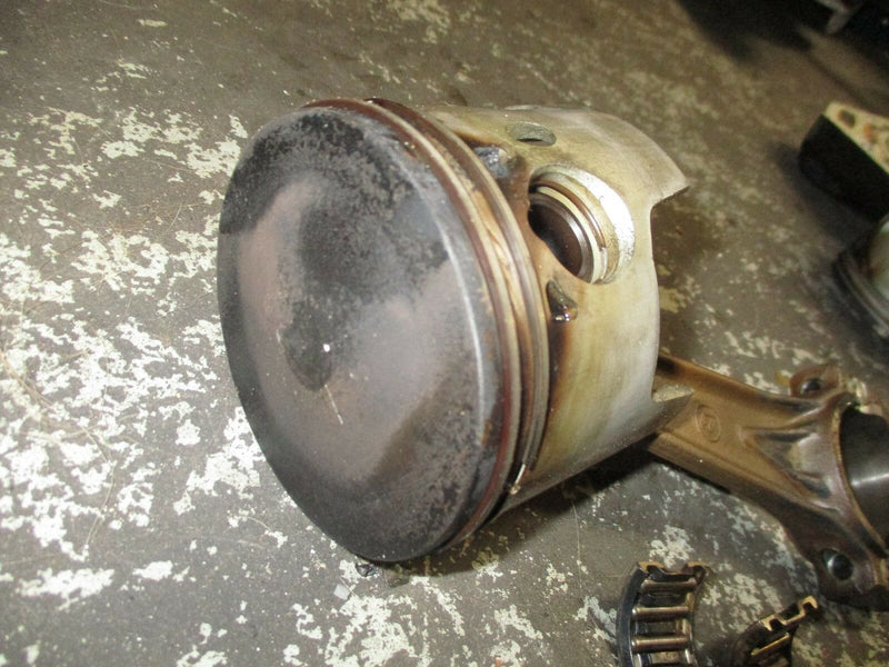 1987 Evinrude 225hp outboard port piston and rod (436860)