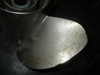 Load image into Gallery viewer, Suzuki stainless steel outboard propeller 13 1/4 by 18
