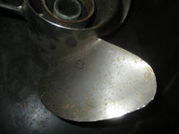 Load image into Gallery viewer, Suzuki stainless steel outboard propeller 13 1/4 by 18
