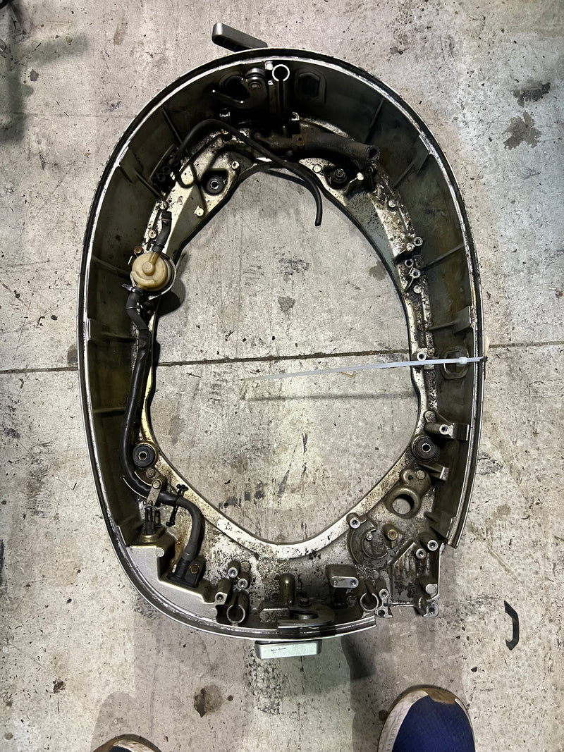 Honda BF90A 90hp 4 stroke outboard bottom cowling (40101-ZW1-405ZA)