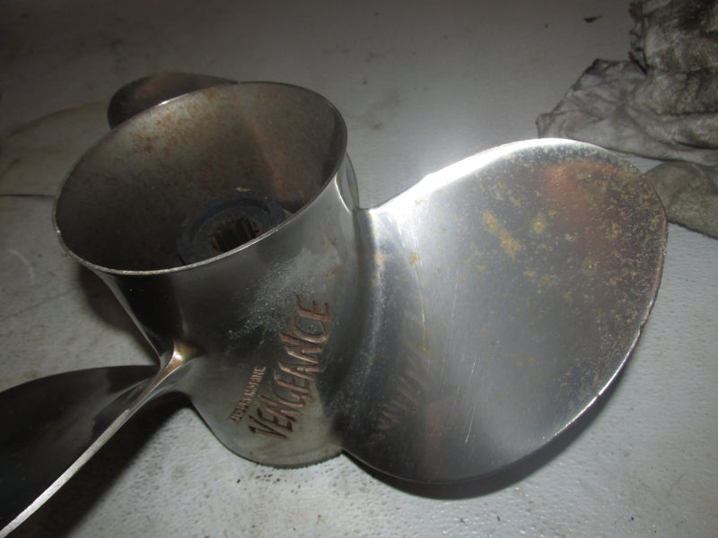 Mercury Verado L6 200hp 4 Stroke Outboard Vengeance Stainless Propeller