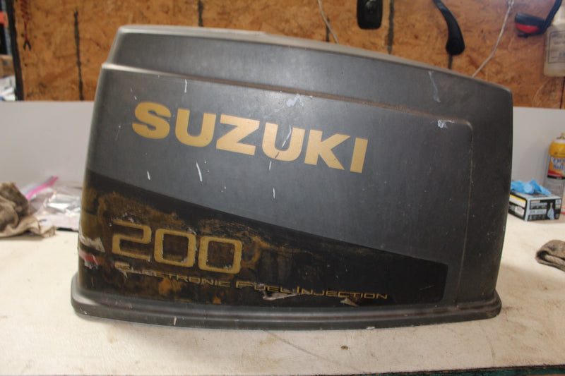 Suzuki DT200 200hp Outboard Top Cowling