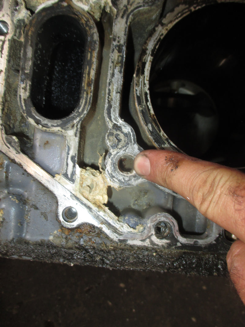 Yamaha 150hp 4 stroke outboard Crankcase Block