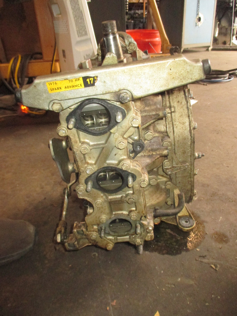 Evinrude 70hp 2 stroke outboard Crankcase Powerhead