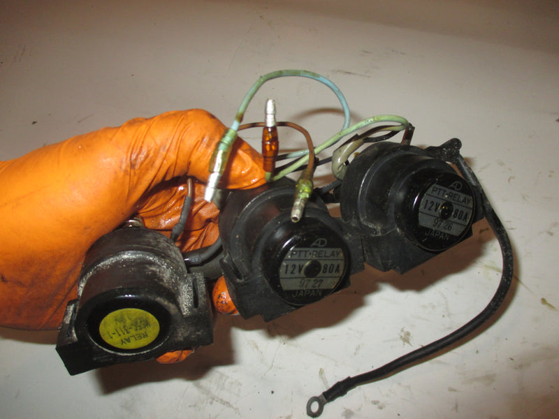 Yamaha 100hp 4 Stroke Outboard Tilt Trim/Starter Relay Set (6E5-8195B-01-00)