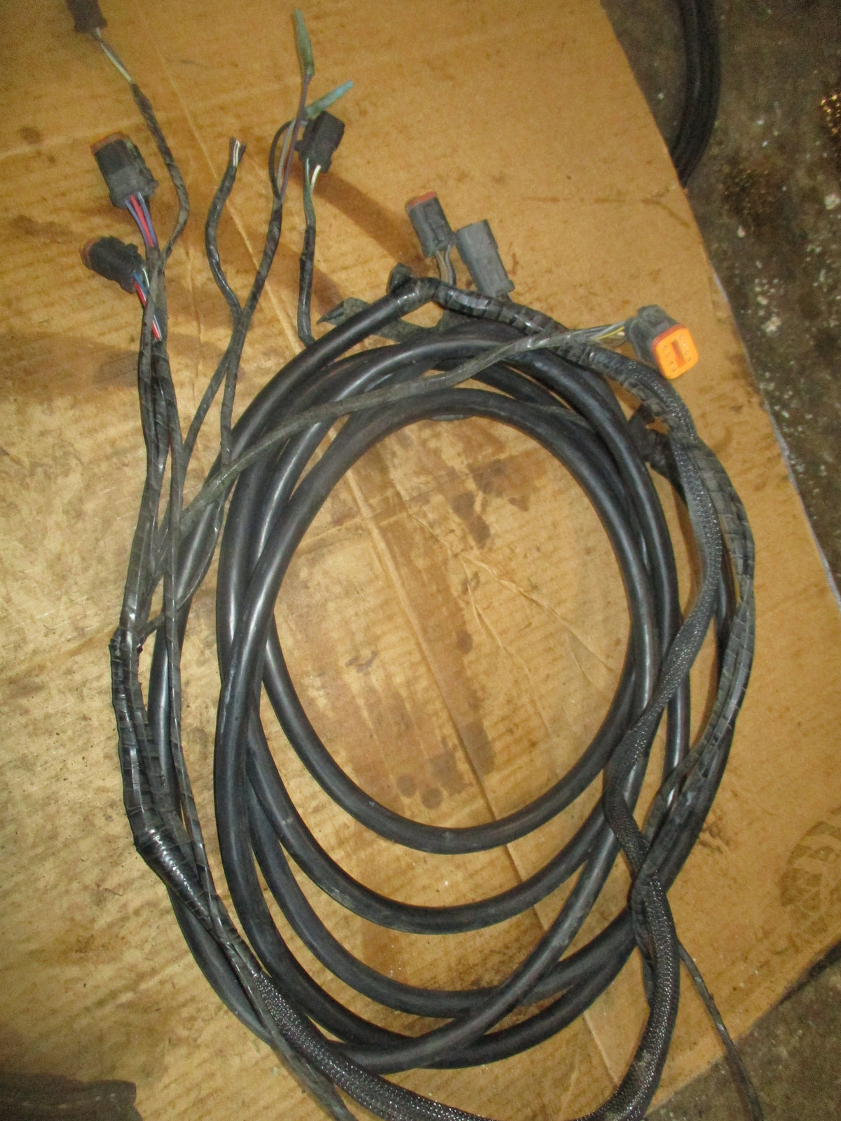 Johnson/ Evinrude outboard 15" BRP rigging harness wiring
