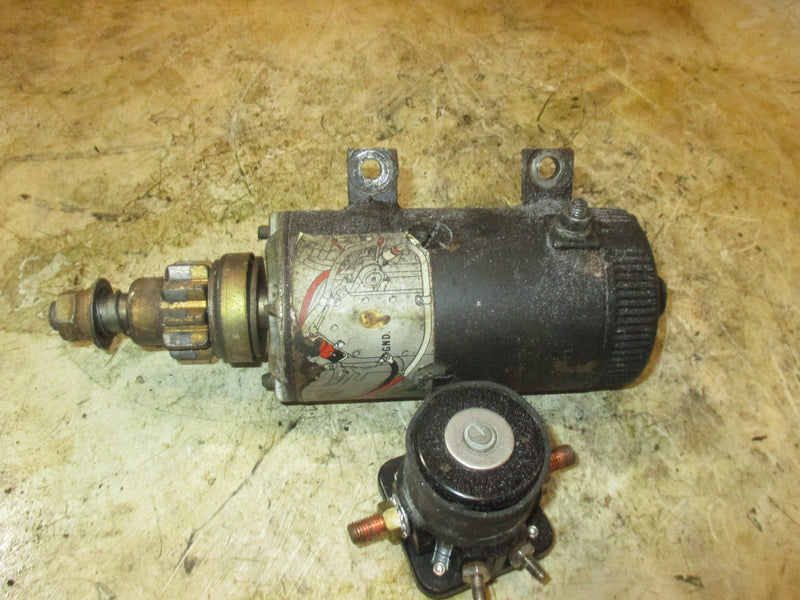 Evinrude 70hp 2 stroke outboard Starter and Relay (386657)