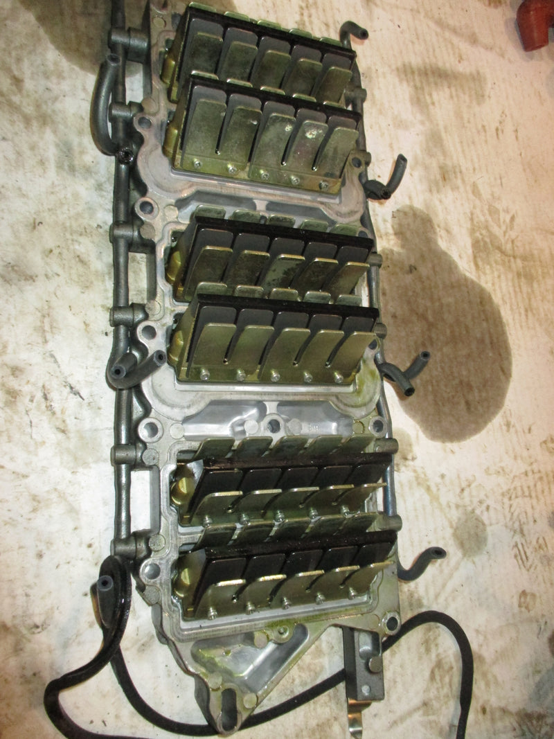 Yamaha 200hp SWS 2 OX66 outboard intake manifold and reeds (65L-13624-01-15)
