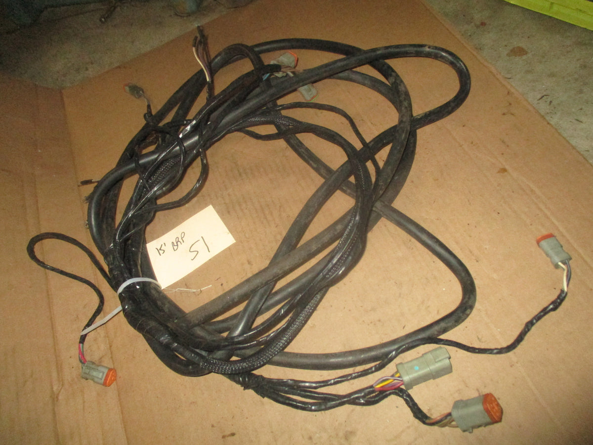 Johnson Evinrude outboard 15' BRP Rigging / Wiring Harness #51