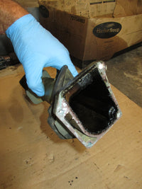 Load image into Gallery viewer, Yamaha 25hp 2 stroke outboard exhaust manifold
