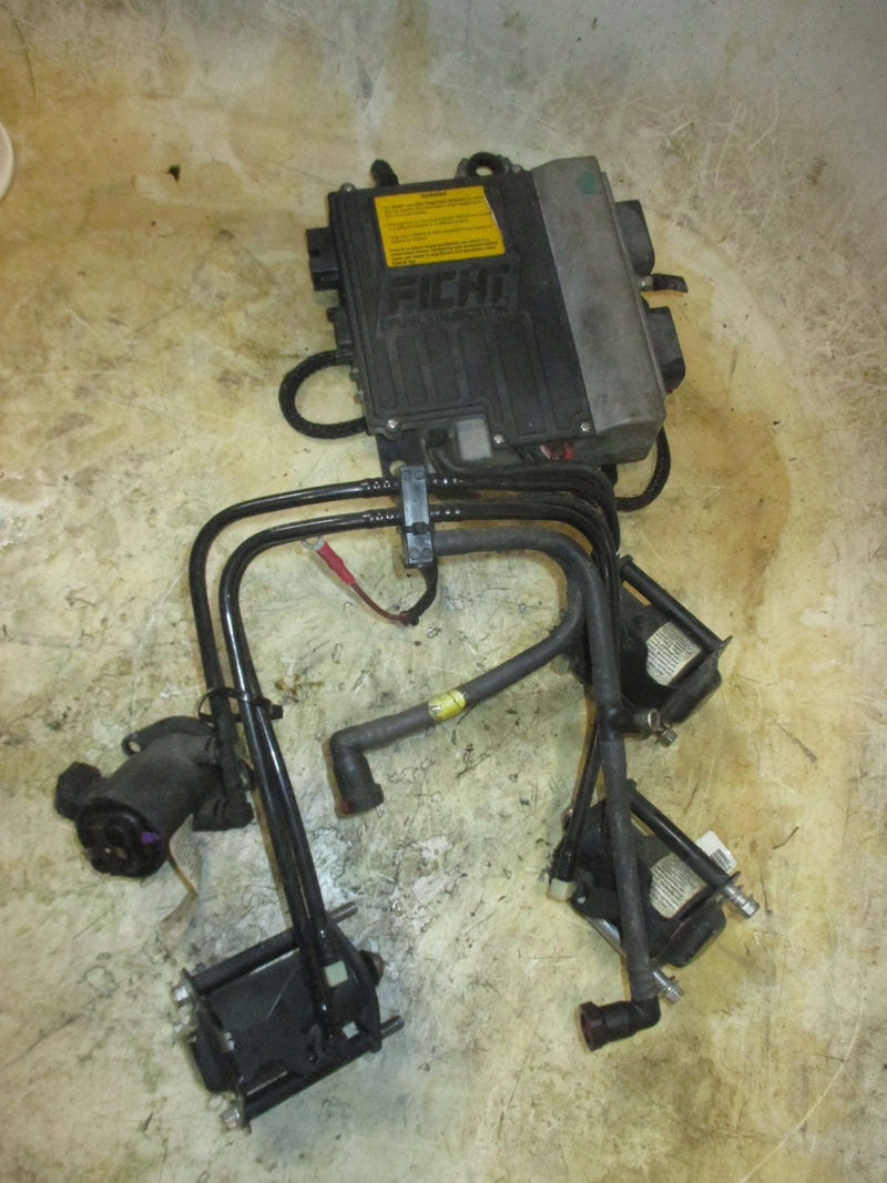 Evinrude Ficht 115hp 2 stroke outboard ECU and Injector Set (586518/5001156)