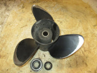 Load image into Gallery viewer, Johnson 200hp 2 stroke ocean runner outboard SST stainless steel propellor
