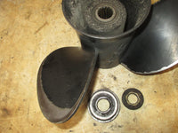 Load image into Gallery viewer, Johnson 200hp 2 stroke ocean runner outboard SST stainless steel propellor
