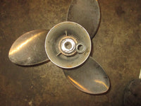 Load image into Gallery viewer, Evinrude Etec 115hp 2 Stroke Outboard Michigan Apollo Stainless Propeller
