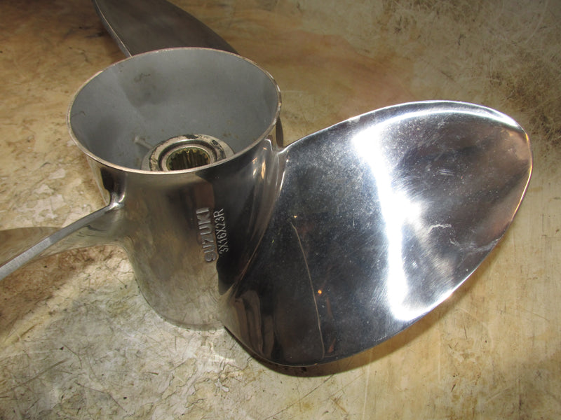 Suzuki DF200A 200HP 4 Stroke Outboard Stainless Steel Propeller
