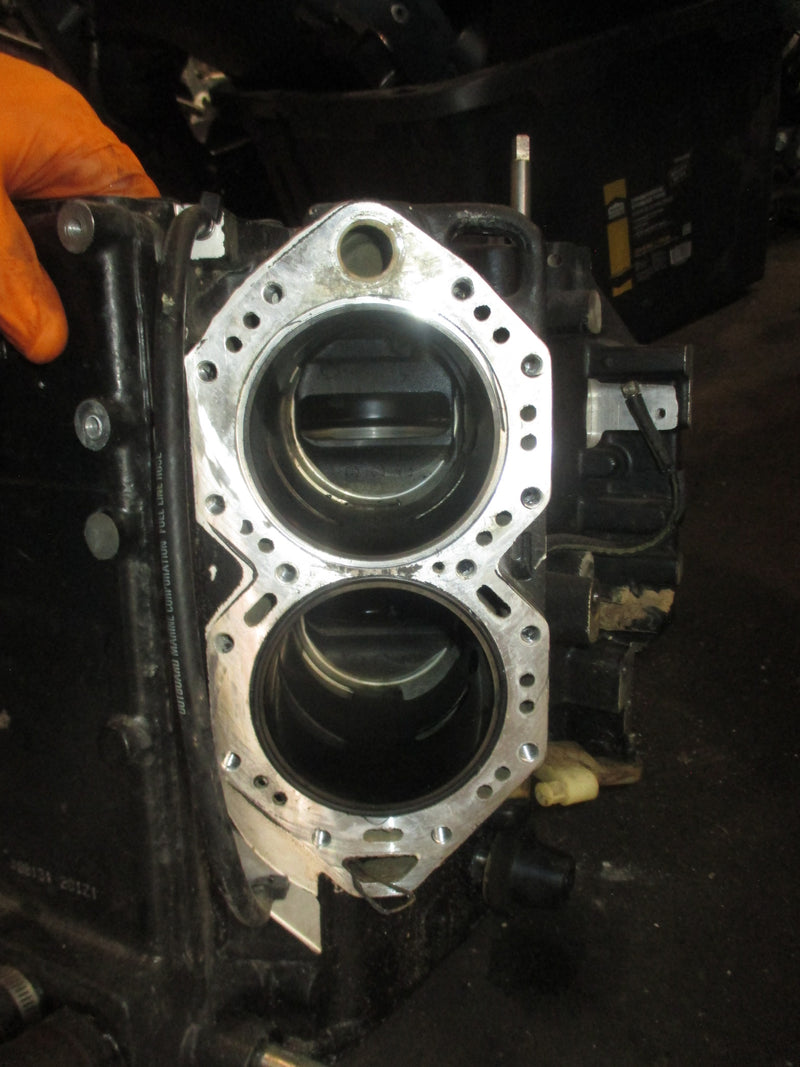 Johnson 90hp 60 degree 2 stroke outboard Crankcase Block (5001533)