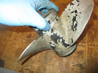 Load image into Gallery viewer, Mercury 40-50hp 2 stroke outboard aluminum propeller  13 pitch
