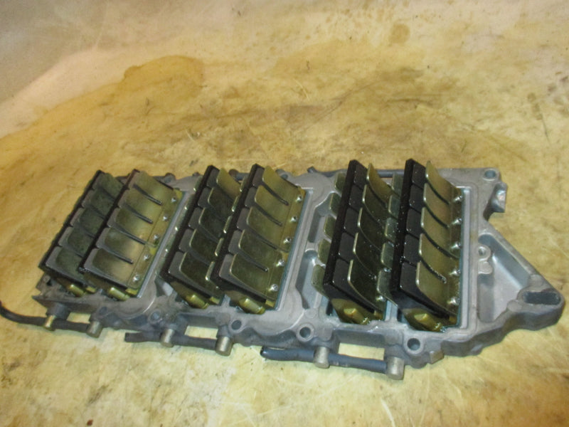 Yamaha 200hp HPDI 2 stroke outboard intake manifold and reeds (68F-13624-00-15)