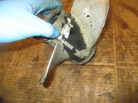 Load image into Gallery viewer, Mercury 40-50hp 2 stroke outboard aluminum propeller  13 pitch
