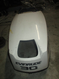 Load image into Gallery viewer, Evinrude ETEC 30hp outboard top cowling MISSING PART
