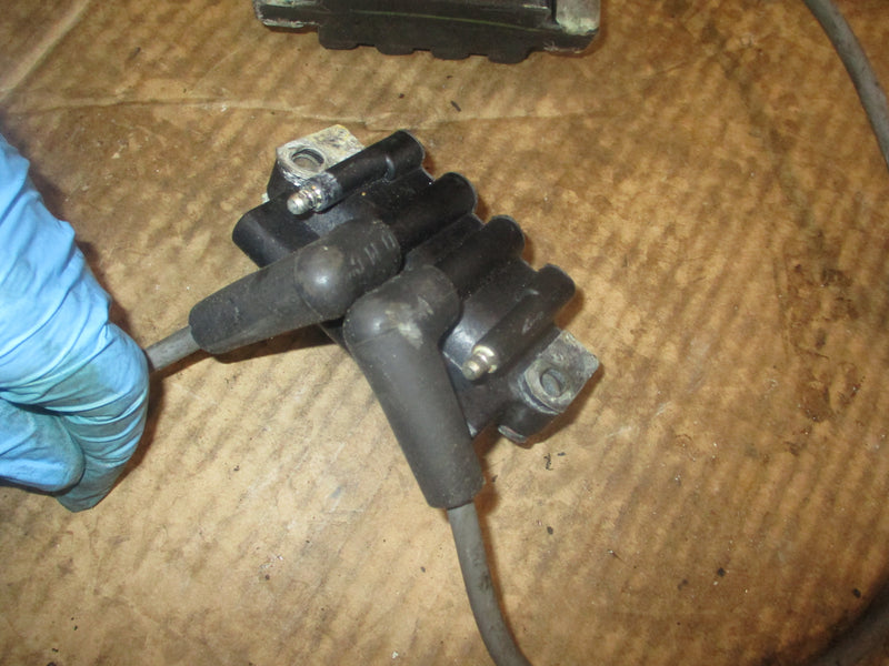 Johnson 90hp 2 stroke outboard dual ignition coil set (583740)