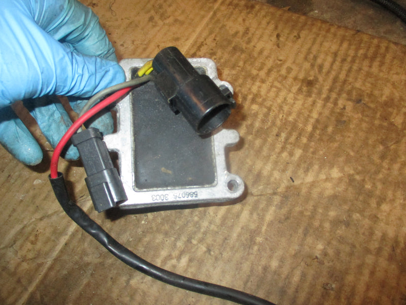 Johnson 90hp 2 stroke outboard rectifier regulator (586075)