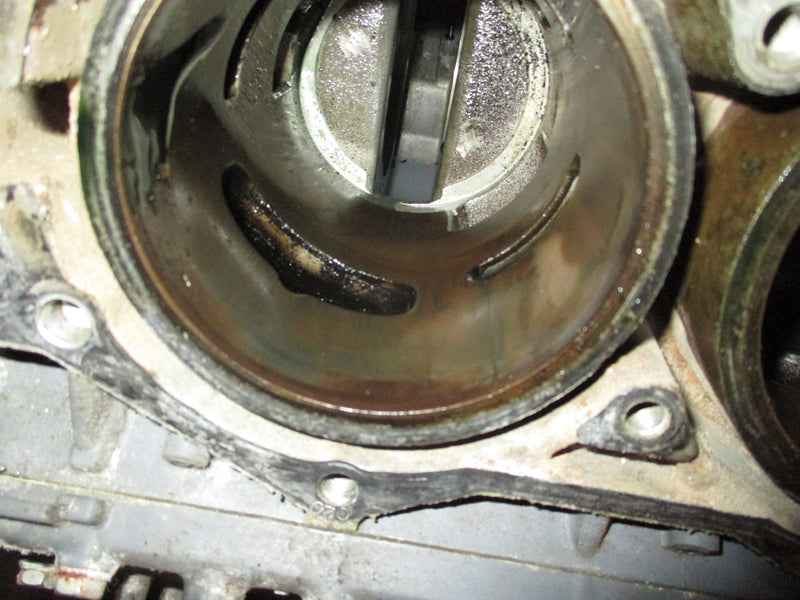 Yamaha 200hp HPDI 2 stroke outboard crankcase block