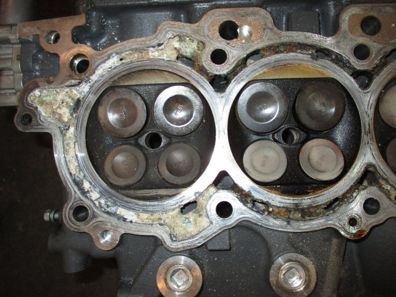Yamaha 350hp 4 stroke outboard port cylinder head PARTS