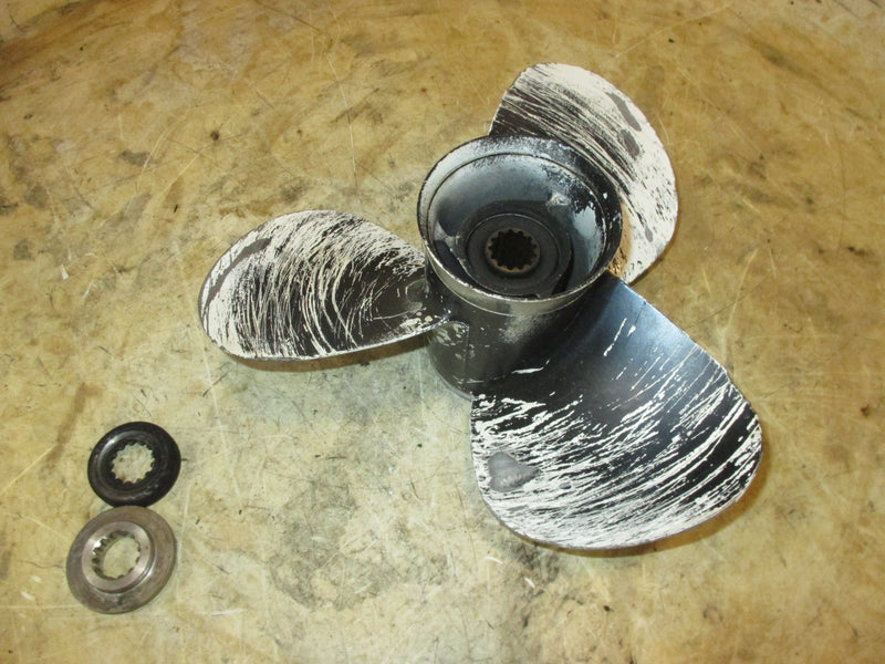 Yamaha 40hp 4 stroke outboard aluminum propellor (11 5/8x11)
