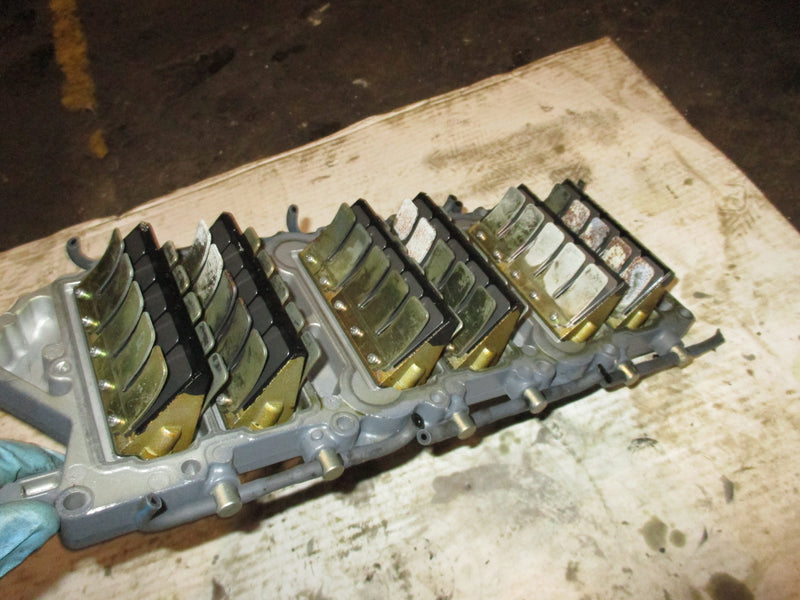 Yamaha 250hp OX66 outboard intake manifold with reeds (65L-13610-01)