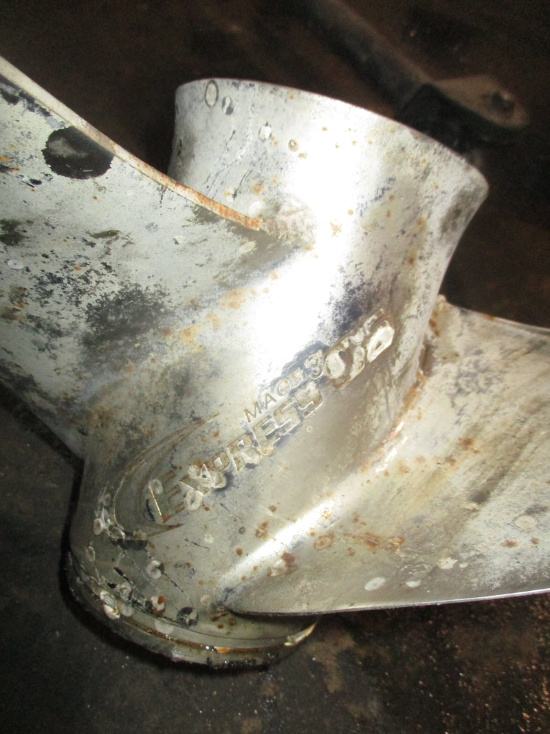 Outboard Turning Point Mach 3 Express OS stainless steel prop