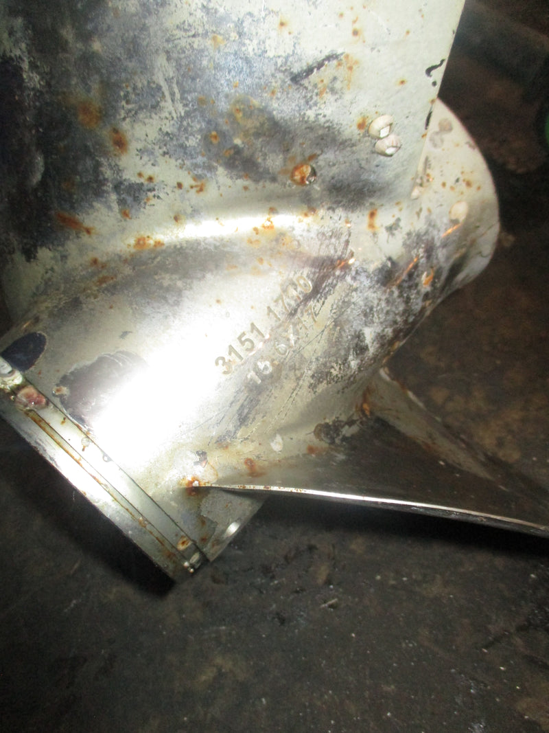 Outboard Turning Point Mach 3 Express OS stainless steel prop