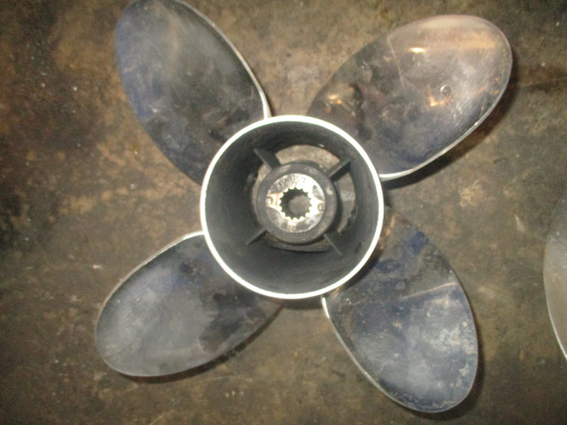 Mercury Offshore series outboard 4 blade stainless propeller set (48-825903-21)