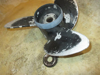 Load image into Gallery viewer, Johnson 90hp Ocean Pro 2 Stroke outboard Aluminum Propeller 14X17 (177131)
