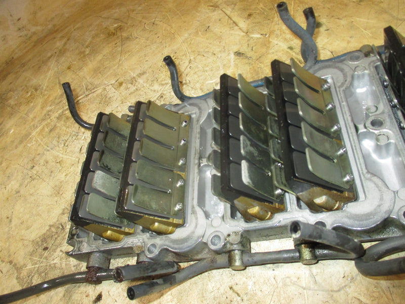 Yamaha 225hp OX66 2 stroke outboard intake manifold and reeds 65L-13624-01-1S