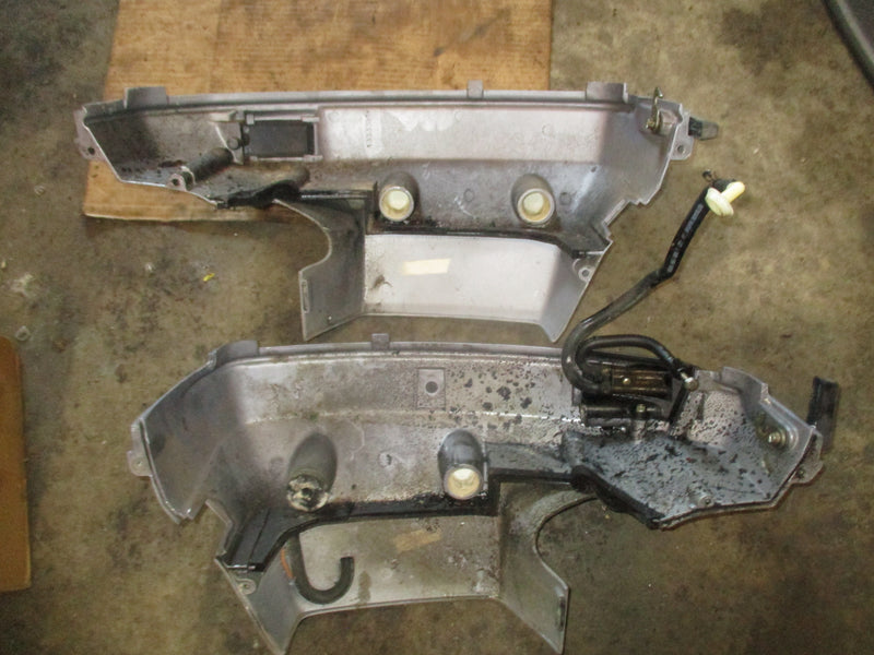 Johnson 150hp 2 stroke outboard side cover set 433398