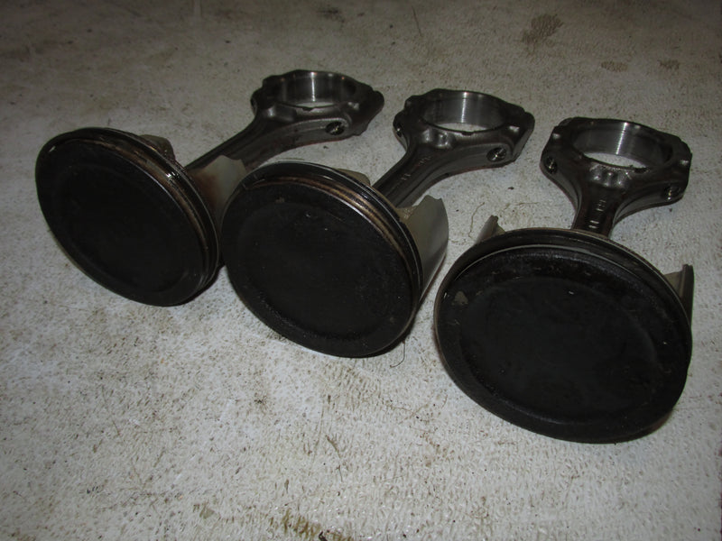 Suzuki DF150 150hp Outboard Piston and Rod Set of 3 (12111-96J01)