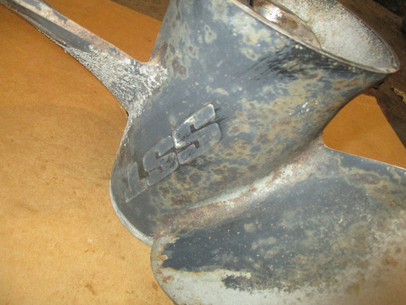Johnson 150hp 2 stroke outboard stainless propeller 14.75x19 176617