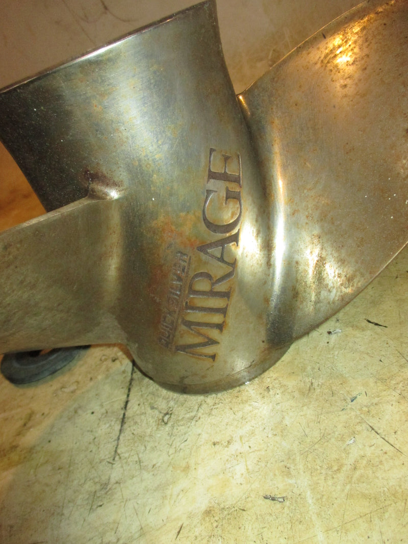 Mariner 225hp 2 Stroke outboard Mirage Stainless Steel Propeller (48-13702)