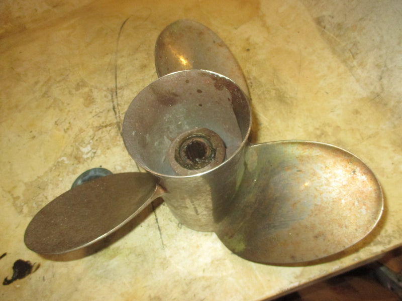 Mariner 225hp 2 Stroke outboard Mirage Stainless Steel Propeller (48-13702)