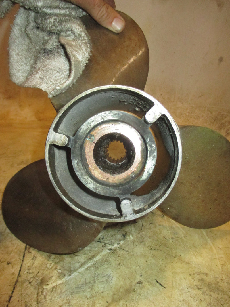 Mariner 225hp 2 Stroke outboard Mirage Stainless Steel Propeller (48-13702)