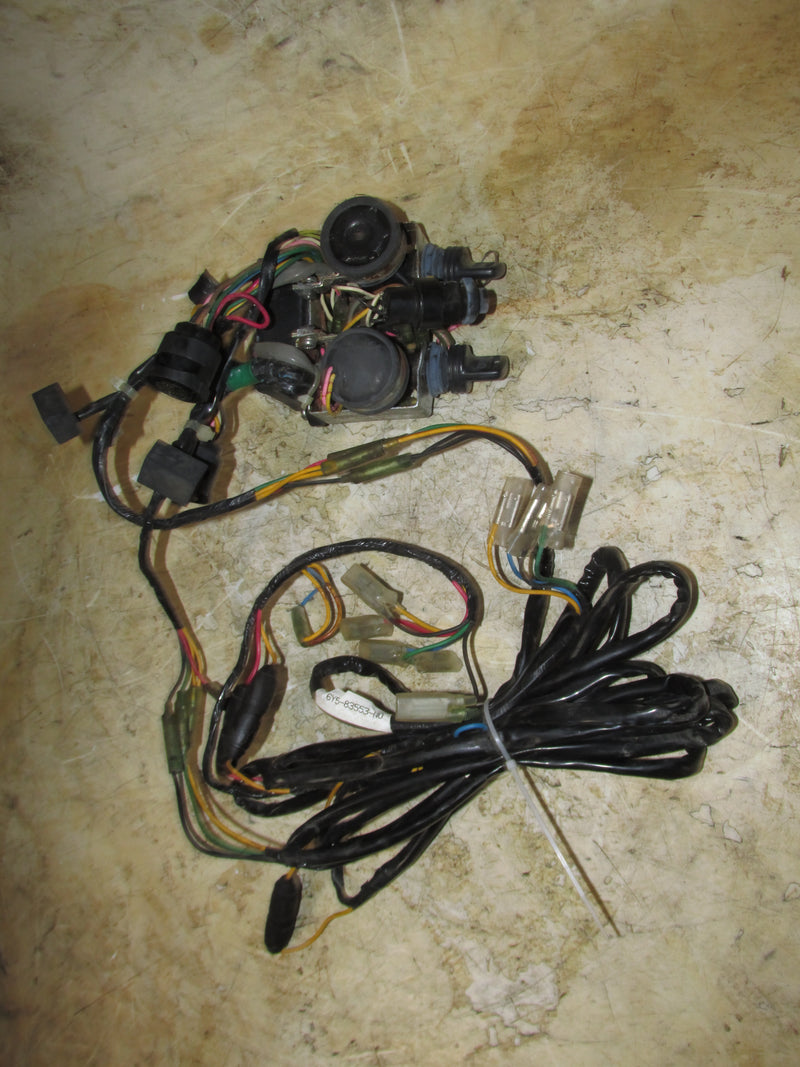 Yamaha 225hp 4 Stroke Outboard Dual ignition switch set with fuse harness