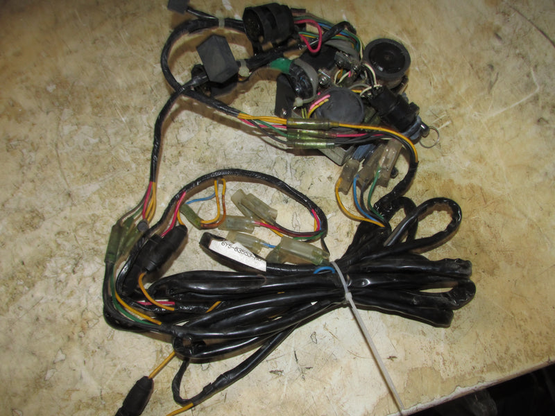 Yamaha 225hp 4 Stroke Outboard Dual ignition switch set with fuse harness