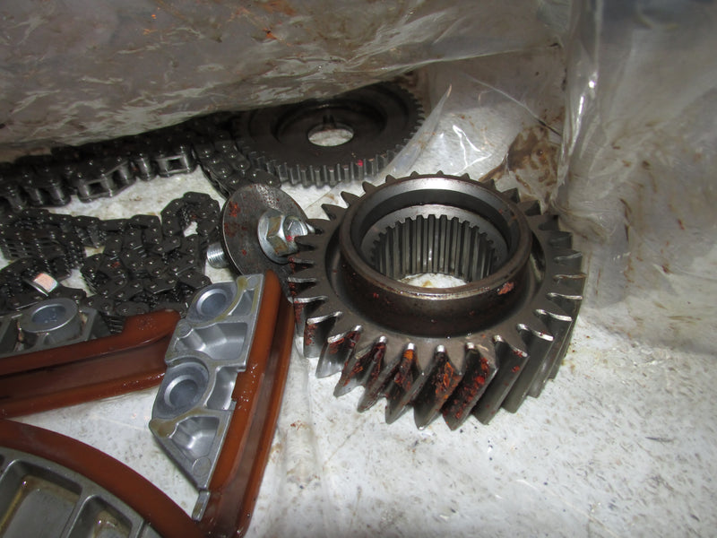 Suzuki DF150 150hp Outboard Timing Chain Tensioner and Guides (12810-96J00)