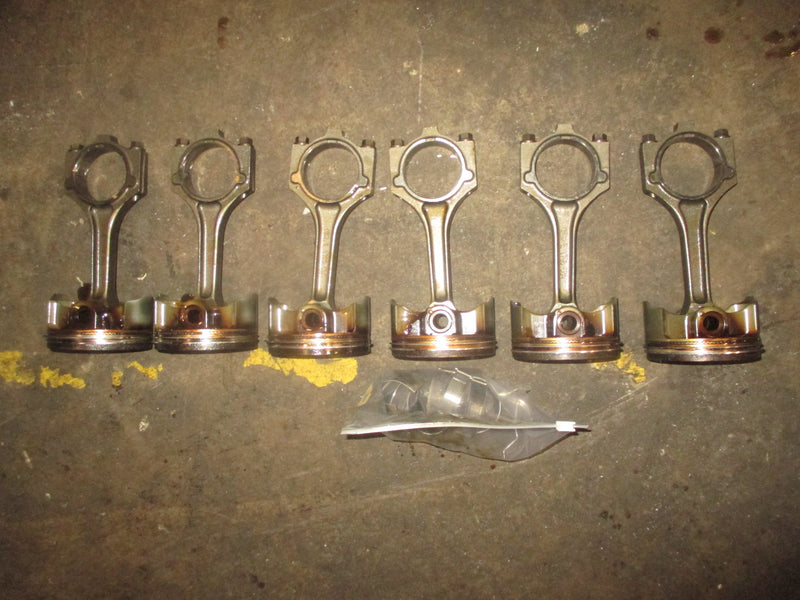 Yamaha 250hp 4 stroke outboard Piston and Rod Set of 6 (6P2-00)