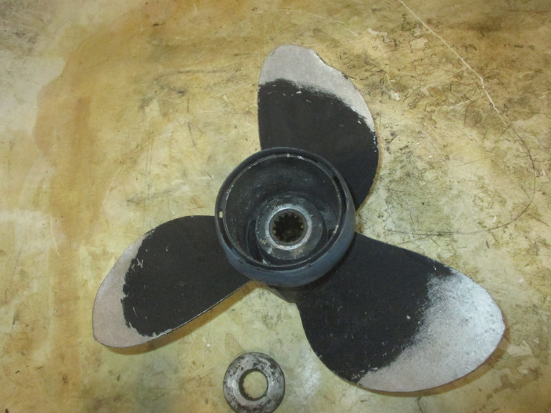 Johnson 40hp Tracker 2 stroke Outboard Aluminum propellor (386909-12 1/2x13)