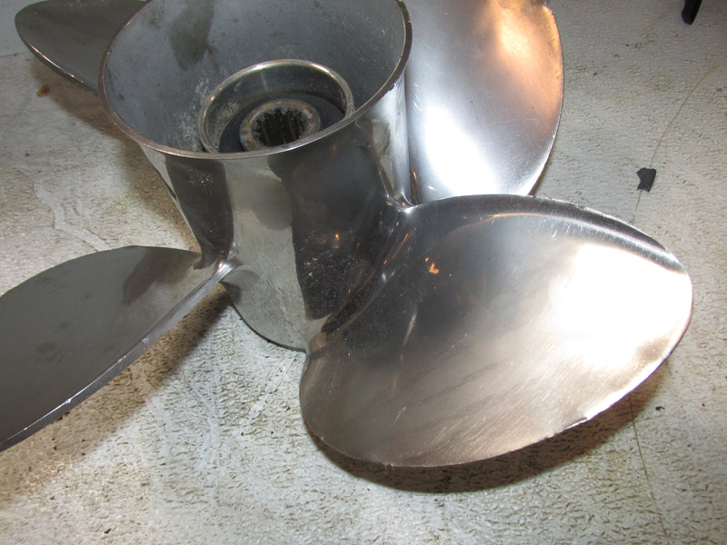 Suzuki DF70 70hp Outboard Solas 4 Blade Propeller (13 1/4 X 15)