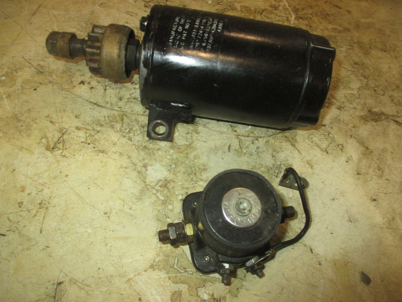 Johnson 40hp Tracker 2 stroke Outboard Starter and Solenoid (583482)