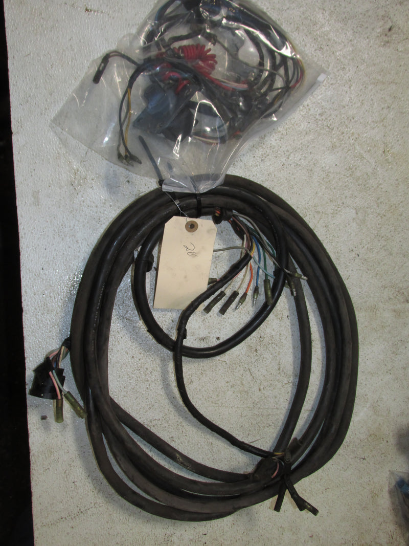 Suzuki DF70 70hp Outboard 20' Round Black Plug Rigging Harness w Ignition Switch